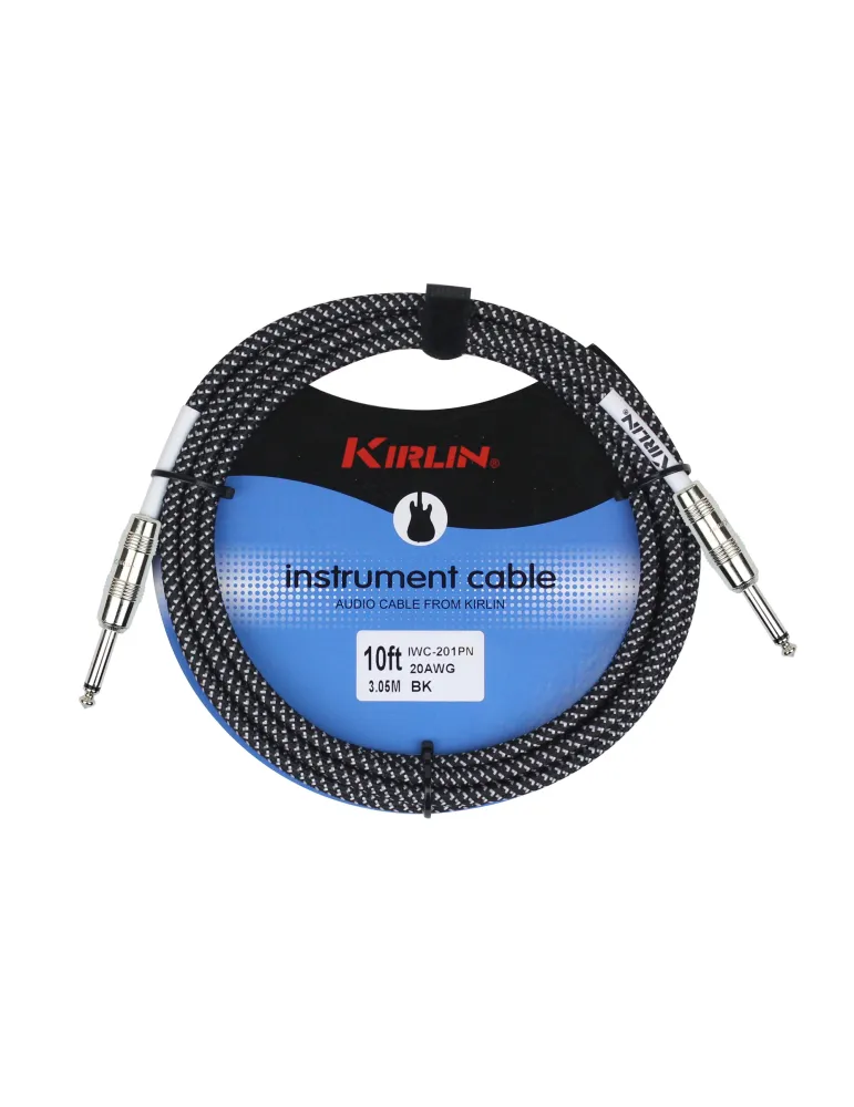  KIRLIN GUITAR CABLE 3M JACK JACK|MusicGoodDeal 