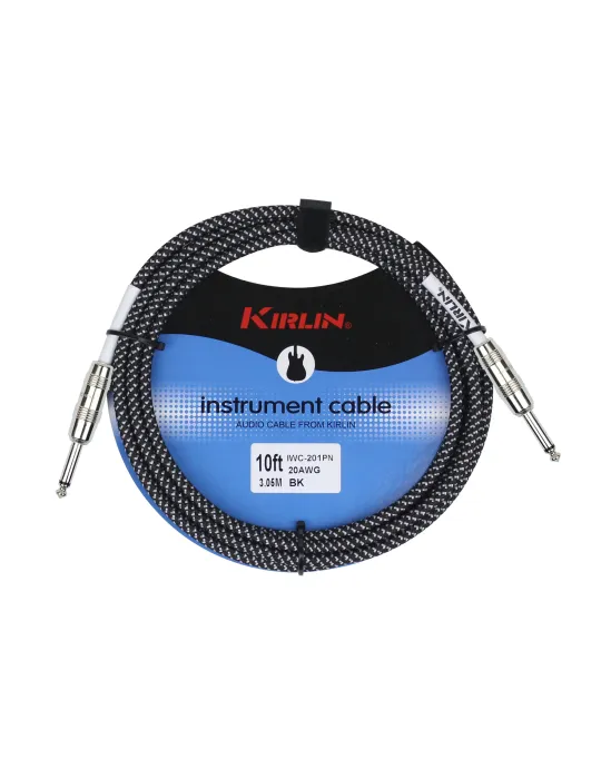  KIRLIN GUITAR CABLE 3M JACK JACK|MusicGoodDeal 