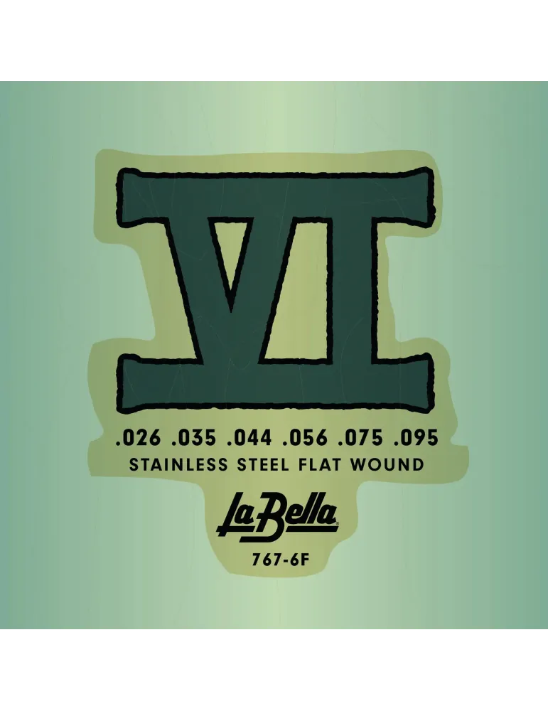  LA BELLA 767-6F BASS VI 26-95 WOHNUNG|MusicGoodDeal 