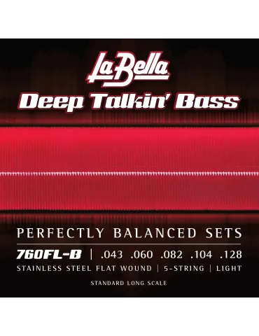  LA BELLA 760FL-B SET BAJO DEEP TALKIN FL 43-128|MusicGoodDeal 