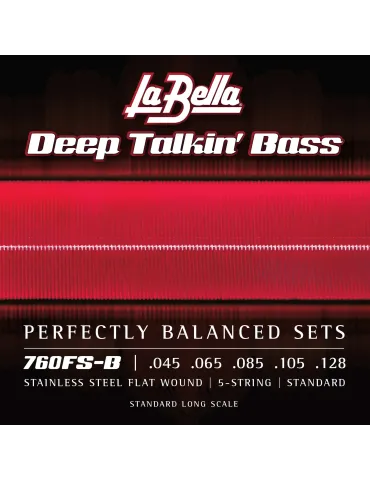  LA BELLA 760FS-B BASS SET DEEP TALKIN FL 45-128|MusicGoodDeal 