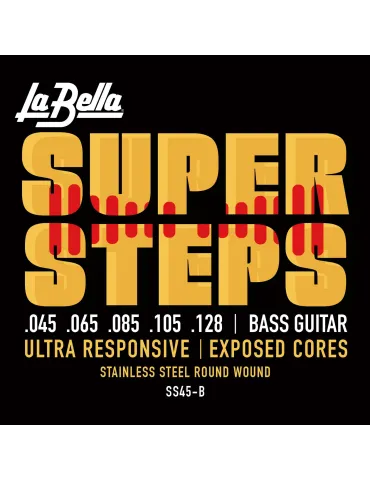  LA BELLA SS45-B BASS SET SUPER STEPS 45-128|MusicGoodDeal 