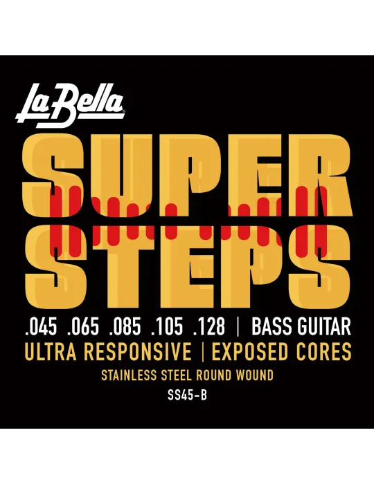  LA BELLA SS45-B BASSE SET-SUPER-SCHRITTE 45-128|MusicGoodDeal 