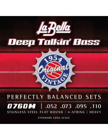  LA BELLA 0760M BASS SET DEEP TALKIN FL 1954|MusicGoodDeal 