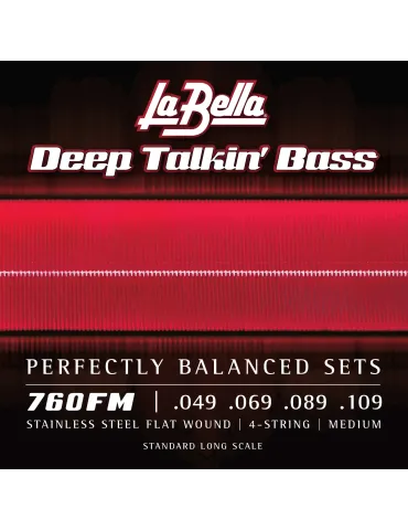  LA BELLA 760FM BASS SET DEEP TALKIN FL 49-109|MusicGoodDeal 