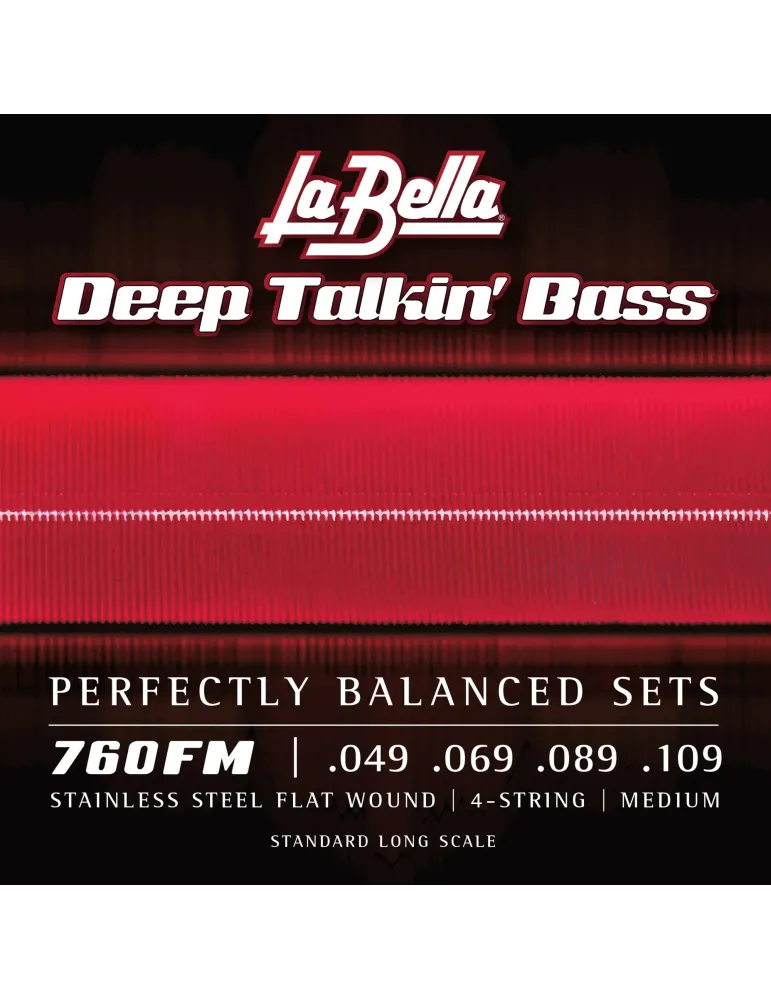  LA BELLA 760FM BASS SET DEEP TALKIN FL 49-109|MusicGoodDeal 