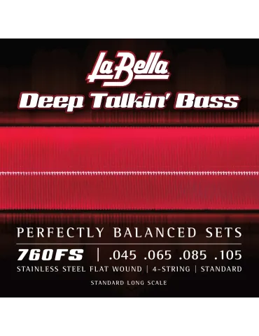  LA BELLA 760FS BASS SET DEEP TALKIN FL 45-105|MusicGoodDeal 