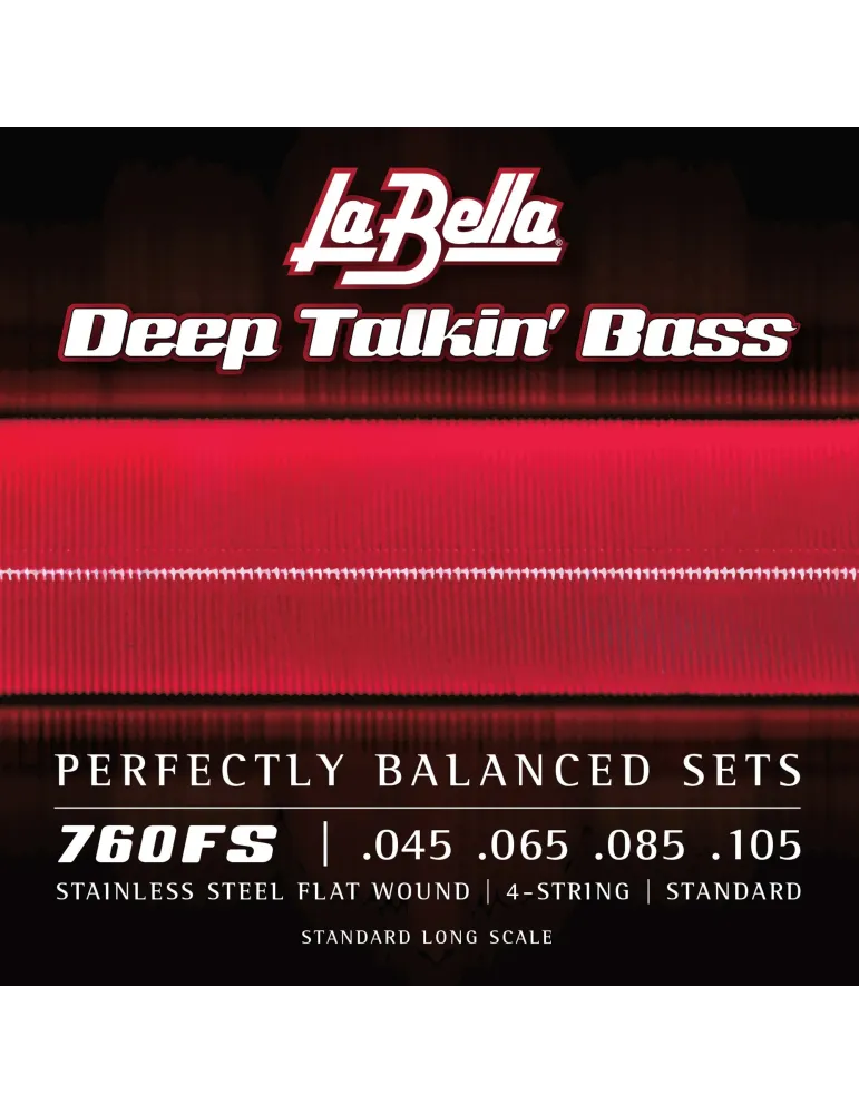  LA BELLA 760FS BASS SET DEEP TALKIN FL 45-105|MusicGoodDeal 