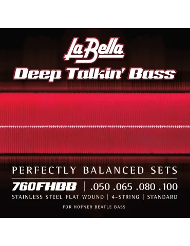  LA BELLA 760FHBB BEATLE BASS 50-100 BASS SET|MusicGoodDeal 