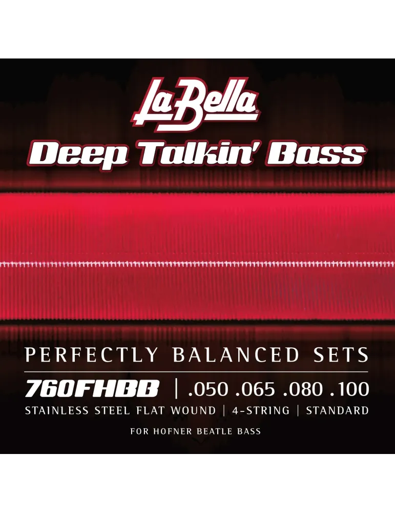  LA BELLA 760FHBB BEATLE BASS 50-100 BASS SET|MusicGoodDeal 