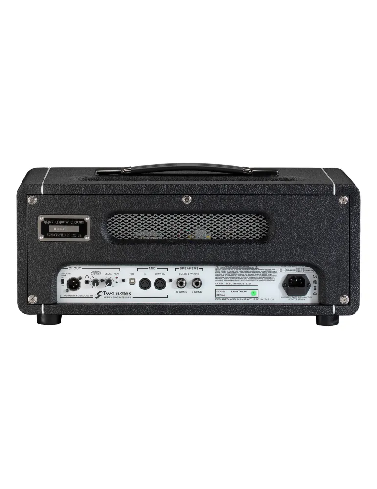  CABEZAL DE LÁMPARA LANEY LA-STUDIO BCC NEGRO|MusicGoodDeal 