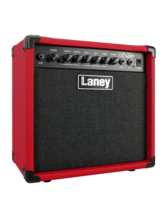  LANEY AMP LX 20W/1X8" + REVERB RED|MusicGoodDeal 