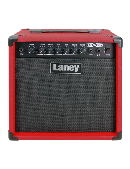  LANEY AMP LX 20W/1X8" + REVERB RED|MusicGoodDeal 