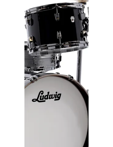 LUDWIG TOM NEUSONIC 7X10 BLACK CORTEX|MusicGoodDeal 