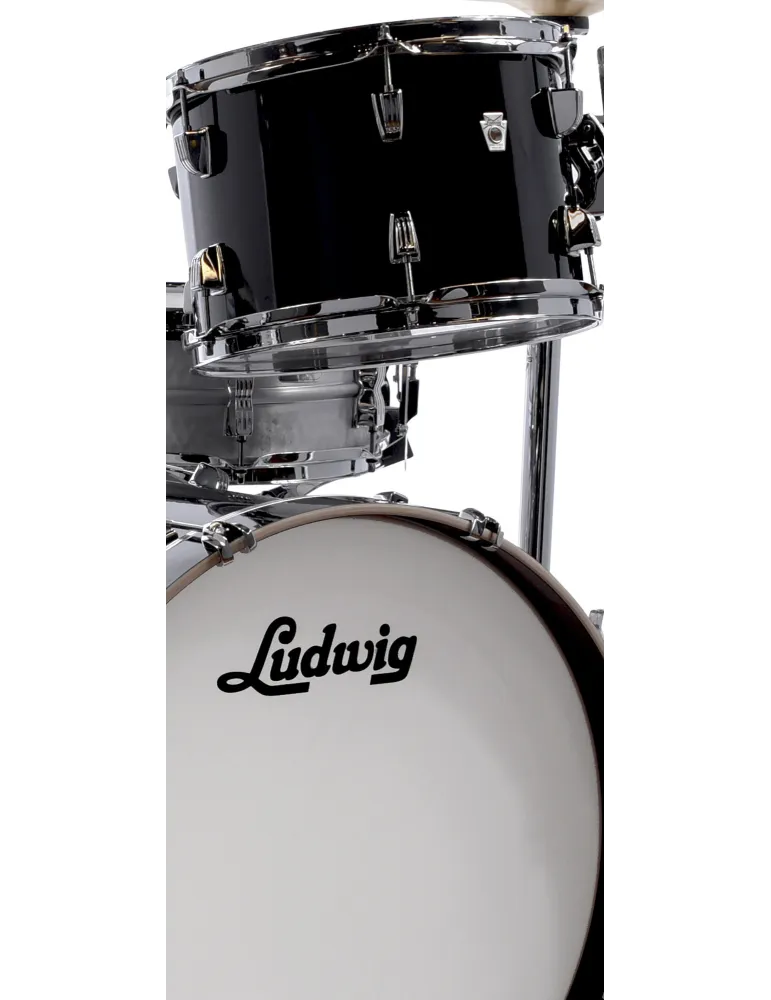  LUDWIG TOM NEUSONIC 7X10 BLACK CORTEX|MusicGoodDeal 