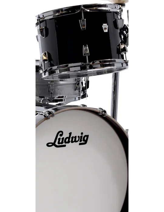  LUDWIG TOM NEUSONIC 7X10 BLACK CORTEX|MusicGoodDeal 