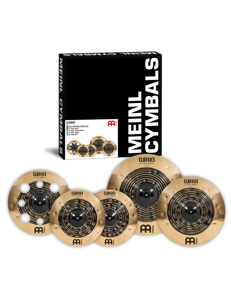  MEINL SET C.CUSTOM DUAL14/16/18/20|MusicGoodDeal 