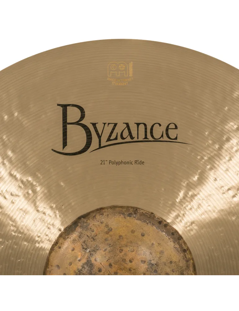  MEINL RIDE BYZANCE 21" POLYPHONIC|MusicGoodDeal 
