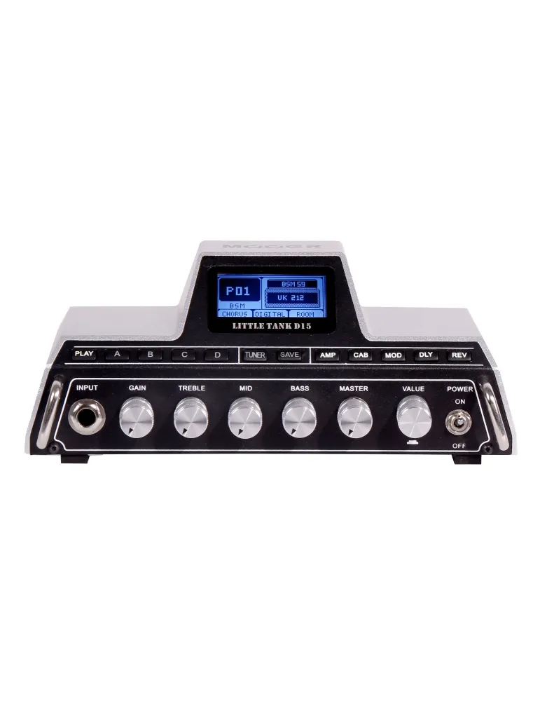  MOOER LITTLETANKD15 CABEZAL PEQUE? TANQUE D15 15W AMP|MusicGoodDeal 