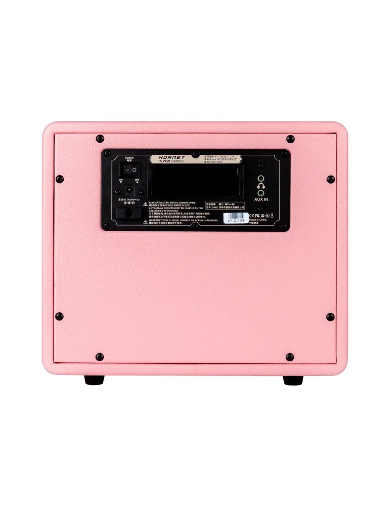  AMPLIFICADOR MOOER HORNET PINK 15W|MusicGoodDeal 