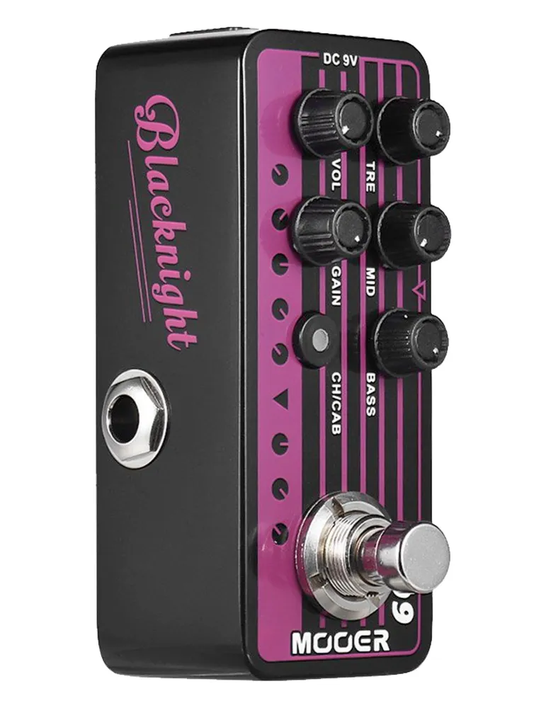  MOOER BLACKNIGHT PEDAL 009 BLACKNIGHT|MusicGoodDeal 