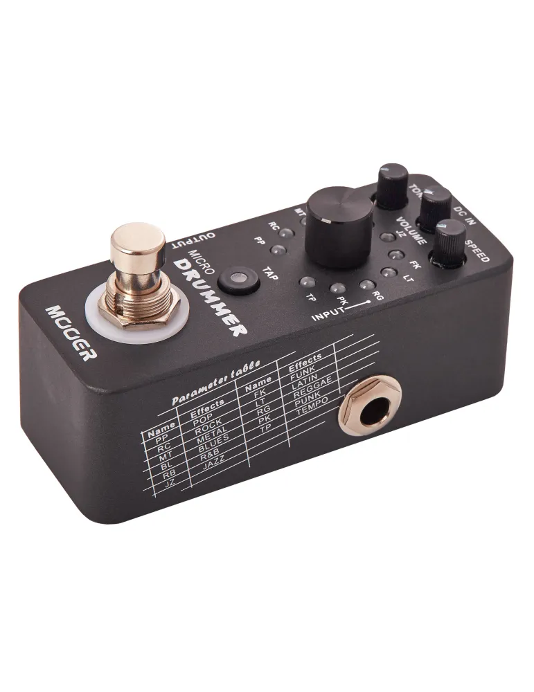  MOOER PEDAL MICRO DRUMMER|MusicGoodDeal 
