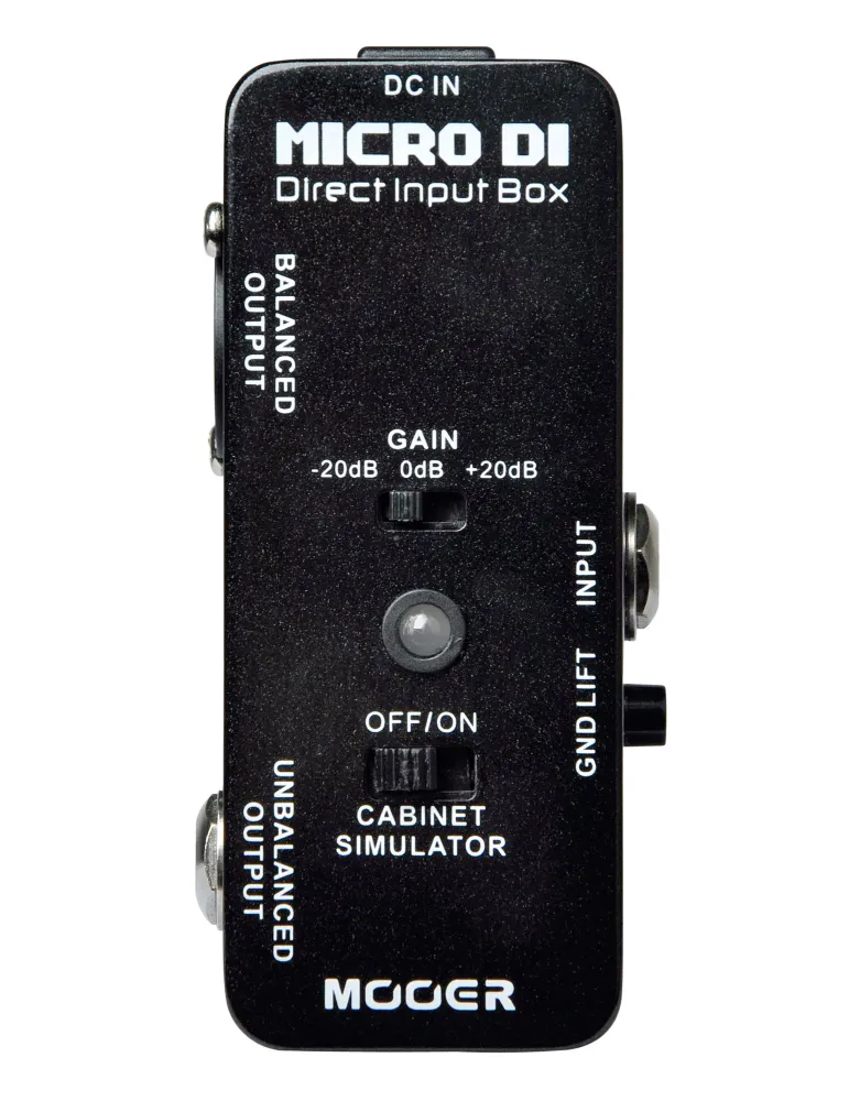  MOOER MICRODI PEDAL MICRO DI|MusicGoodDeal 