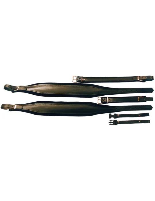  MUSICO 5366 P. LEATHER BELTS CAISSE CLAIREORD. 120B BLACK|MusicGoodDeal 