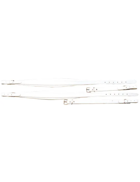  MUSICO 5363WH P. CINTURONES DE CUERO CAISSE CLAIREORD. 120B BLANCO|MusicGoodDeal 