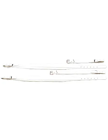  MUSICO 5362WH P. LEATHER BELTS CAISSE CLAIREORD. 80 / 120B WHITE|MusicGoodDeal 