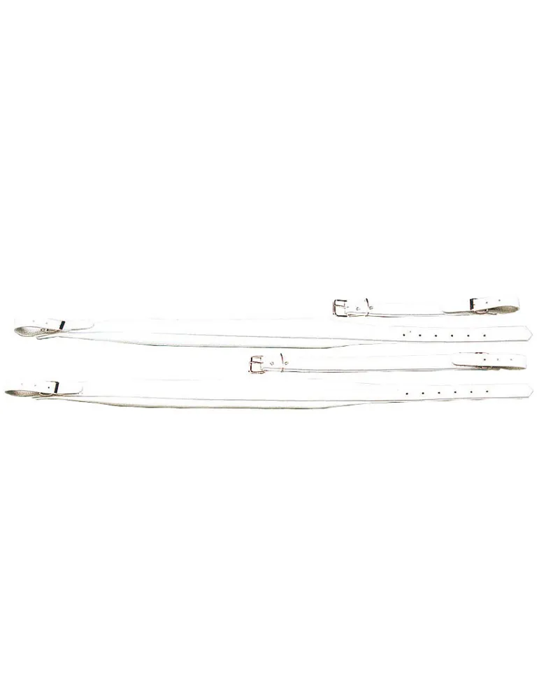  MUSICO 5362WH P. LEATHER BELTS CAISSE CLAIREORD. 80 / 120B WHITE|MusicGoodDeal 