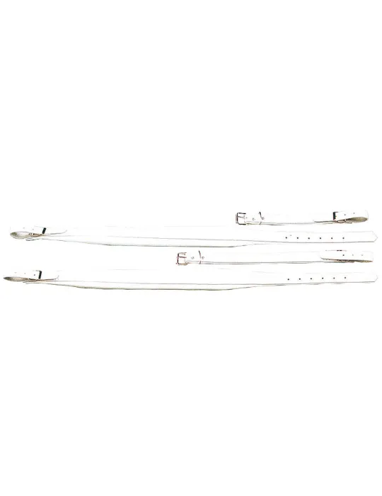  MUSICO 5362WH P. LEATHER BELTS CAISSE CLAIREORD. 80 / 120B WHITE|MusicGoodDeal 