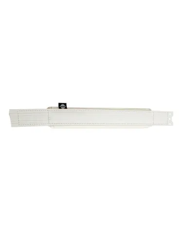  MUSICO 5367WH LEFT HAND BELT WHITE LEATHER + SCREW|MusicGoodDeal 