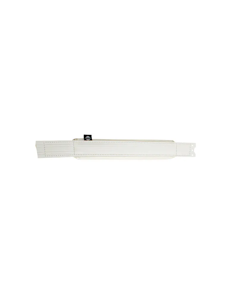  MUSICO 5367WH LEFT HAND BELT WHITE LEATHER + SCREW|MusicGoodDeal 