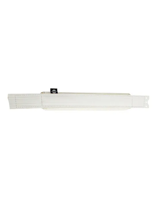  MUSICO 5367WH LEFT HAND BELT WHITE LEATHER + SCREW|MusicGoodDeal 