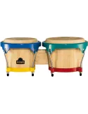  NINO NINO3NT-HK P.BONGOS 6,5 / 7,5 "NAT CIRCLES ARLEQU|MusicGoodDeal 
