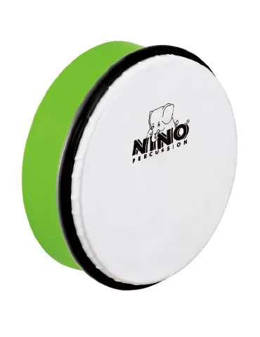  NINO TAMBOURINE ABS 6" GREEN|MusicGoodDeal 
