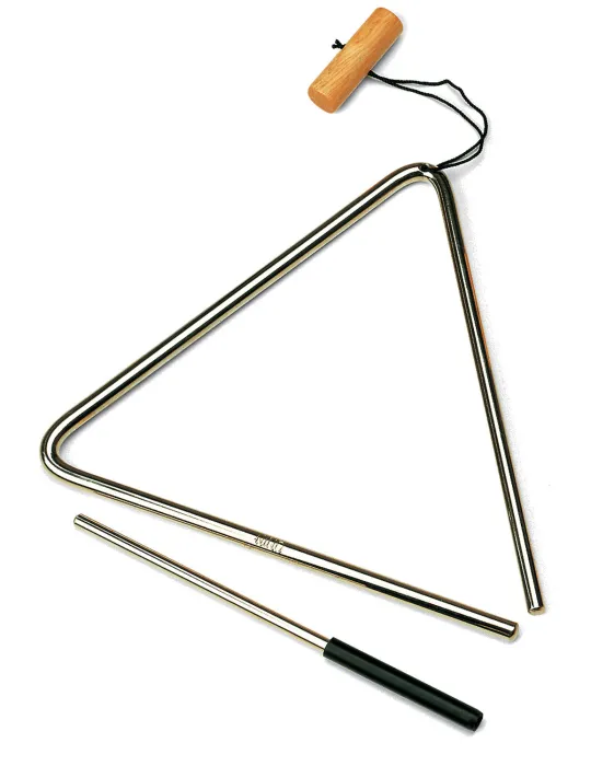  NINO TRIANGLE 20CM WITH BAT|MusicGoodDeal 
