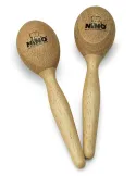  NINO WOODEN MARACAS OVAL SMALL|MusicGoodDeal 