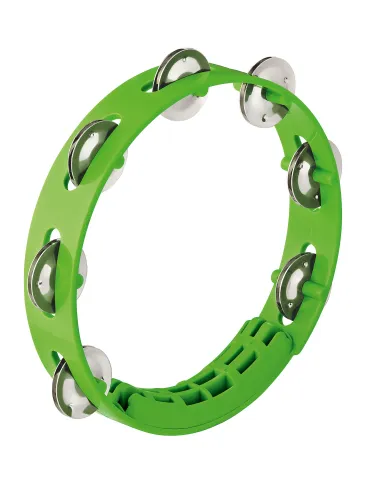 NINO NINO49GG 8 "ABS TAMBOURINE / 1 ROW GREEN|MusicGoodDeal 