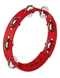  NINO TAMBOURINE ABS 8"/1 ROW RED|MusicGoodDeal 
