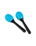  NINO OVAL PLASTIC MARACAS, BLUE|MusicGoodDeal 