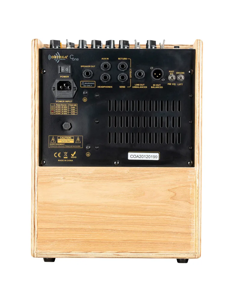  ORTEGA AMP 100W, 2 CANALES, REV/CHORUS|MusicGoodDeal 