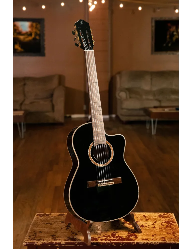 ORTEGA GUITAR R138 EPICEA SOLID, CW EQ|MusicGoodDeal