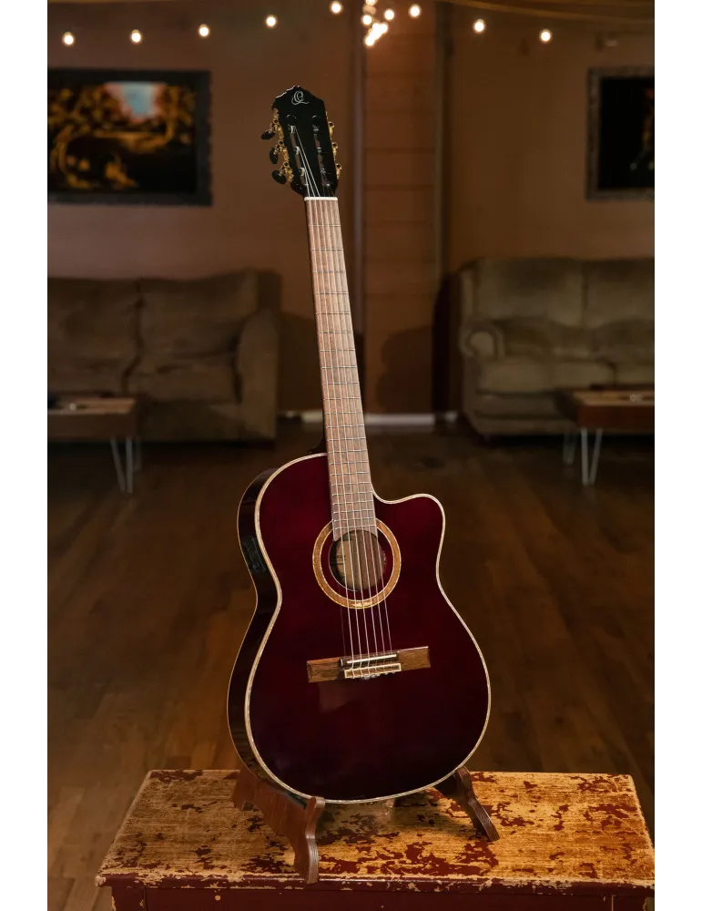 ORTEGA GUITAR R138 EPICEA SOLID, CW EQ|MusicGoodDeal