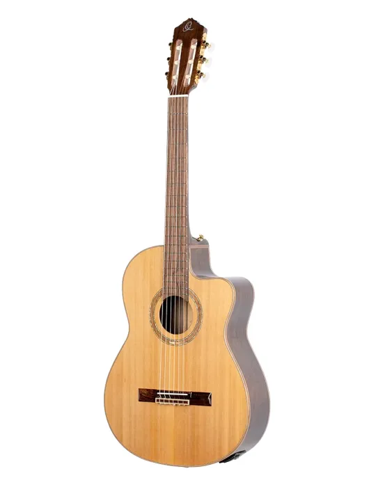 ORTEGA GUITAR R159 SOLID CEDAR, CW EQ|MusicGoodDeal