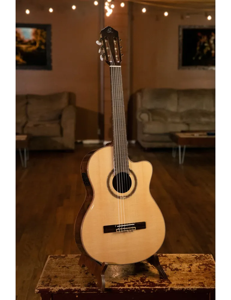 ORTEGA GUITAR R158 EPICEA SOLID, CW EQ|MusicGoodDeal