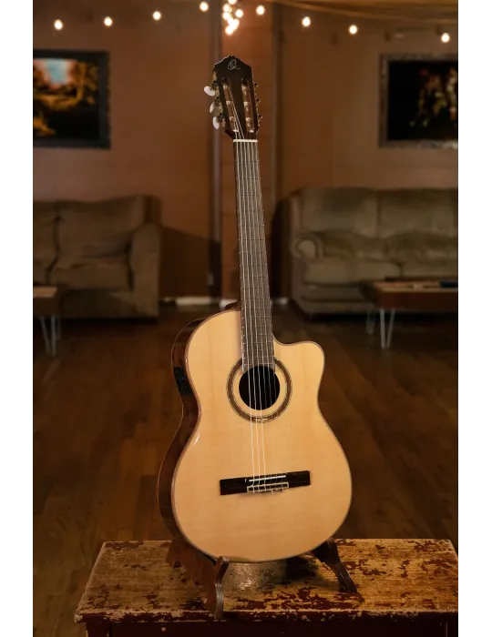 ORTEGA GUITAR R158 EPICEA SOLID, CW EQ|MusicGoodDeal