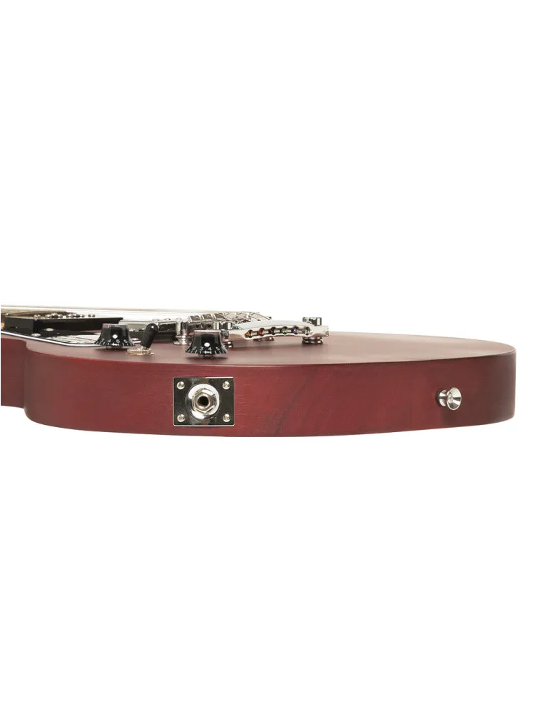  STAGG SEL-HB90 CHRRYL Standard Series, electric guitar with solid Mahogany body flat top, Left Hand|MusicGoodDeal 