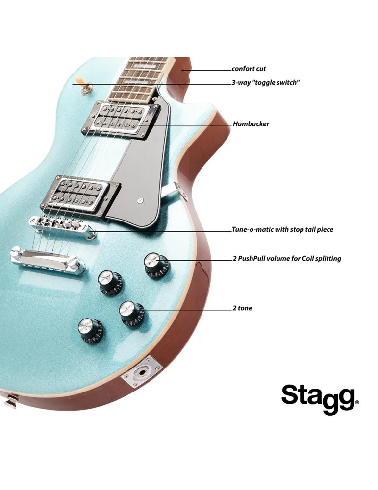 STAGG SEL-STD SBLUE | MusicGoodDeal